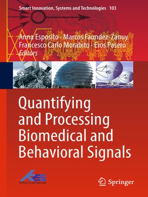 cover image of Quantifying and Processing Biomedical and Behavioral Signals